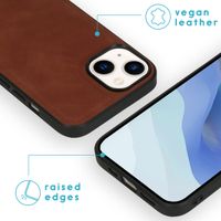 imoshion Entfernbare 2-1 Luxus Klapphülle Apple iPhone 14 - Braun