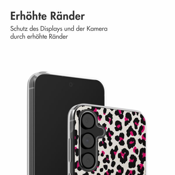 imoshion Design Hülle Samsung Galaxy A55 - Leopard Pink