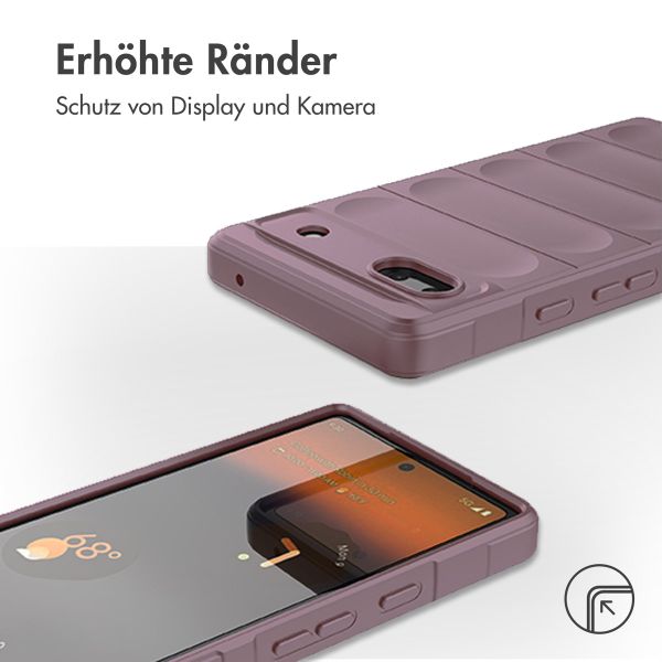 imoshion EasyGrip Back Cover für das Google Pixel 6a - Violett