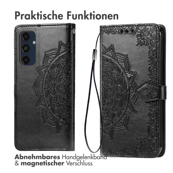imoshion Mandala Klapphülle Samsung Galaxy A16 - Schwarz