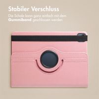 imoshion 360° drehbare Klapphülle Apple iPad Air 11 Zoll (2026) M4 / (2025) M3 / (2024) M2 / Air 5 (2022) / Air 4 (2020) / Pro 11 (2018/2020) - Rosa