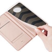 Dux Ducis Slim TPU Klapphülle für Xiaomi Redmi Note 9T (5G) - Roségold