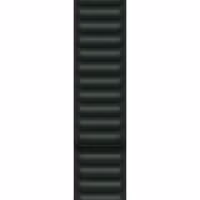 Apple Leather Link Armband für das  Apple Watch Series 1 t/m 9 / SE (38/40/41 mm) | Series 10 / 11 (42 mm) - Größe M/L - Sequoia Green