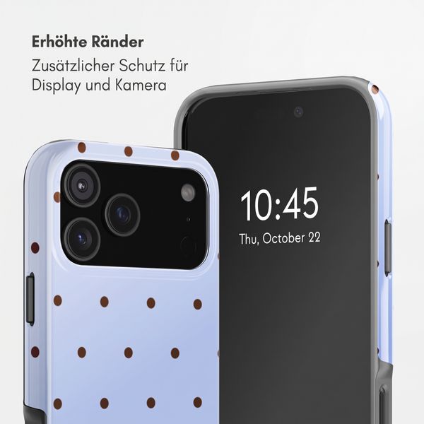 Selencia Vivid Rückabdeckung mit MagSafe Apple iPhone 18 Pro Max / 17 Pro Max - Happy Dots Digital Sky