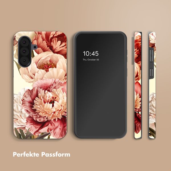 Selencia Vivid Back Cover Samsung Galaxy A37 (5G) - Vintage Peony