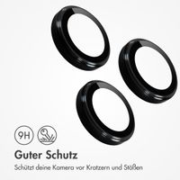 imoshion ﻿2er-Pack Objektivschutz für Kamera für das Apple iPhone 13 Pro / 13 Pro Max - Schwarz