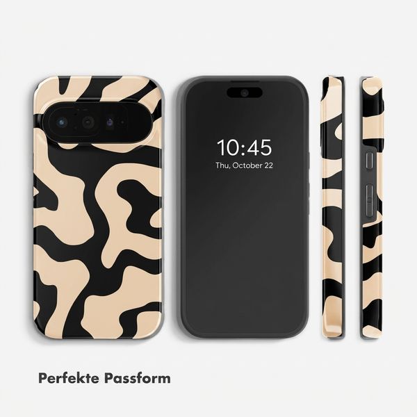 Selencia Vivid Rückabdeckung mit MagSafe Google Pixel 11 - Art Wave Black