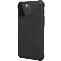 UAG Back Cover Metropolis LT iPhone 12 Pro Max - Leather Black