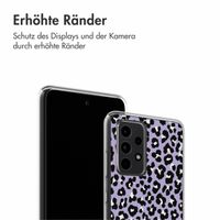 imoshion Design Hülle Samsung Galaxy A52(s) (5G/4G) - Leopard Lilac