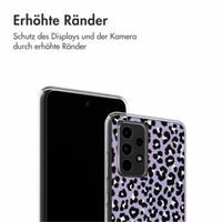 imoshion Design Hülle Samsung Galaxy A52(s) (5G/4G) - Leopard Lilac