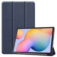 imoshion Trifold Klapphülle Samsung Galaxy Tab S6 Lite / Tab S6 Lite (2022) / Tab S6 Lite (2024) - Dunkelblau