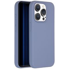 Accezz Liquid Silikoncase mit MagSafe für das iPhone 15 Pro - Lavender Grey