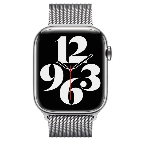 Apple Mailänder Fitness-Armband für die Apple Watch Series 1-10 / SE / Ultra (2) - 42/44/45/46/49 mm - Silver