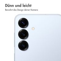 imoshion 2er-Pack Objektivschutz für Kamera für das Samsung Galaxy S25 - Icyblue