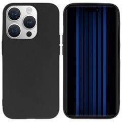 imoshion TPU Color Cover Apple iPhone 15 Pro - Schwarz