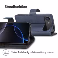 imoshion Luxuriöse Klapphülle Apple iPhone Air - Dunkelblau