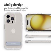 imoshion Back Cover mit Ständer Apple iPhone 15 Pro - Transparent