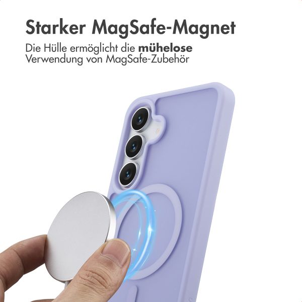 imoshion Color Guard Back Cover mit MagSafe Samsung Galaxy S25 FE - Lila / Lilac