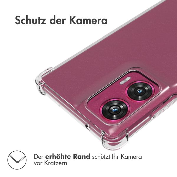 imoshion Shockproof Case Motorola Edge 50 Fusion - Transparent