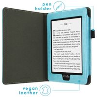 imoshion Vegan Leather Klapphülle Amazon Kindle Paperwhite 4 - Hellblau