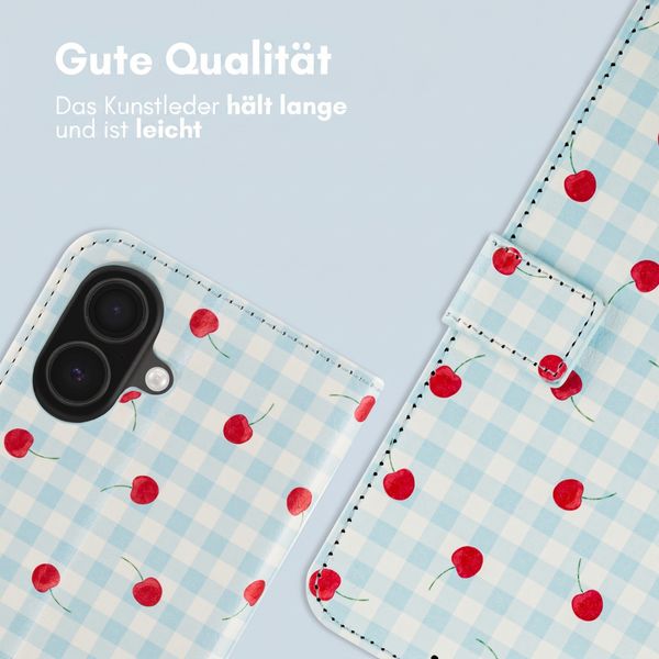 imoshion Design Klapphülle Apple iPhone 17 - Cherry Check