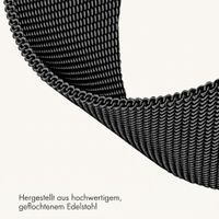 imoshion Mailändische Magnetarmband für Samsung Galaxy Watch 9 (40/44mm) / Watch 8 (40/44mm) / Classic (46mm) - Schwarz
