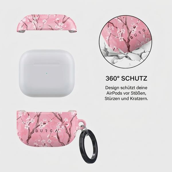 Burga Hardcase Hülle  Apple AirPods 3 - Sakura