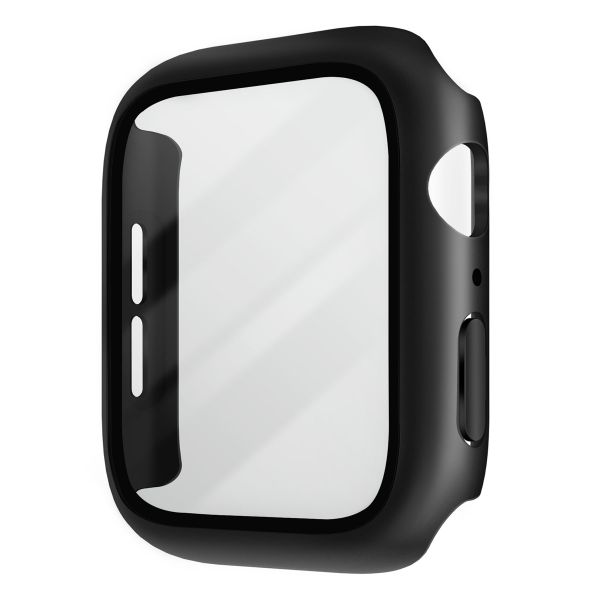 Uniq Nautic Apple Watch Hülle mit Wasserdichtem Gehärtetem Glas-Displayschutz für die Apple Watch 4-6 / SE - 44 mm - Midnight Black