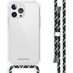 imoshion Backcover mit Band Apple iPhone 13 Pro - Green Multi Color