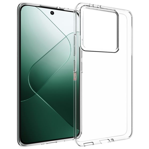 Accezz TPU Clear Cover für das Xiaomi 14T Pro - Transparent