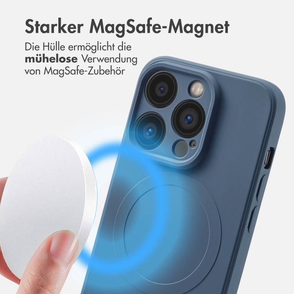 imoshion Color Back Cover mit MagSafe Apple iPhone 14 Pro - Dunkelblau