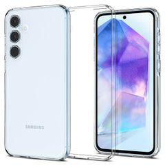 Spigen Liquid Crystal Case für das Samsung Galaxy A55- Crystal Clear