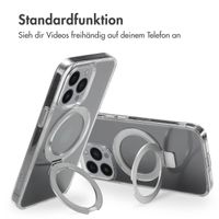 Accezz Ring Stand Backcover mit MagSafe Apple iPhone 13 Pro - Transparent
