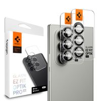 Spigen GLAStR EZ Fit Optik Pro Kameraschutz 2er-Pack für Samsung Galaxy Z Fold 7 - Schwarz