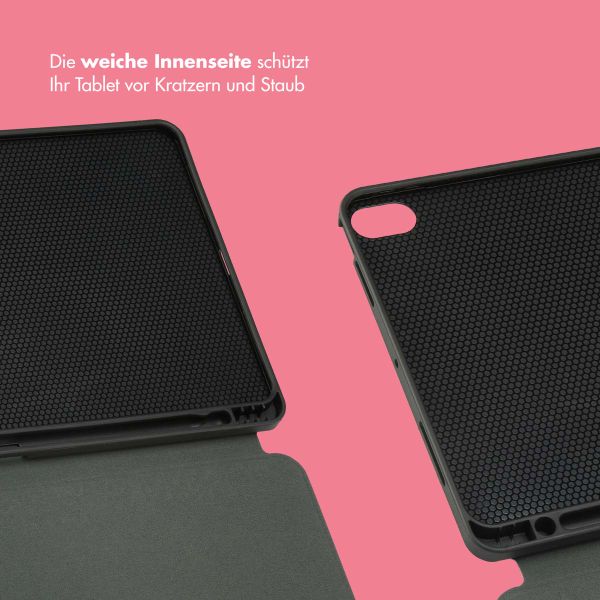 Selencia Vivid Klapphülle Apple iPad Air 11 Zoll (2025) M3 / (2024) M2 / Air 5 (2022) / Air 4 (2020) - Wild Spots Lipstick