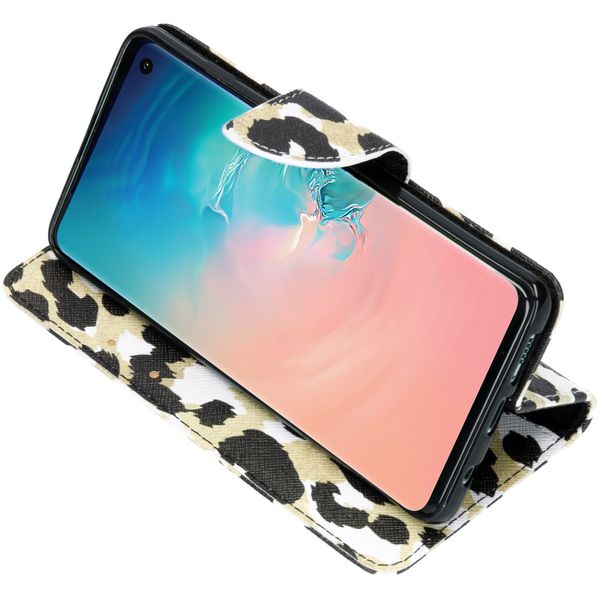 Winter-Design TPU Klapphülle für das Samsung Galaxy S10