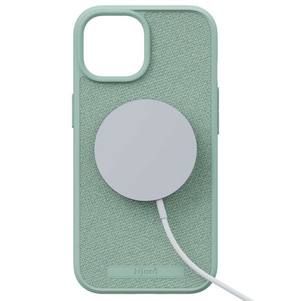 Njorð Collections Fabric MagSafe Case für das iPhone 15 - Turquoise