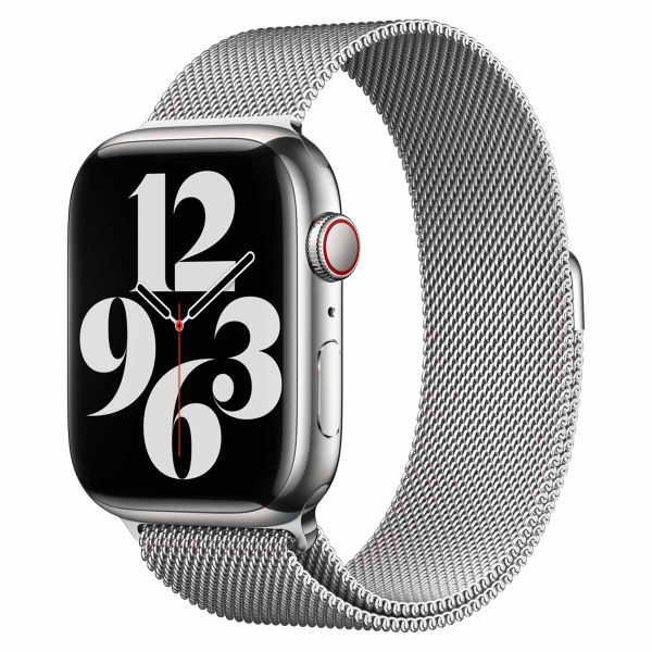 Apple Mailänder Fitness-Armband für die Apple Watch Series 1-10 / SE / Ultra (2) - 42/44/45/46/49 mm - Silver