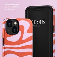 Selencia Vivid Tough Back Cover für das Apple iPhone 13 - Dream Swirl Pink