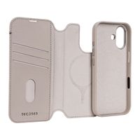 Decoded 2 in 1 Leather Klapphülle MagSafe Apple iPhone 17 Pro Max - Solid Clay