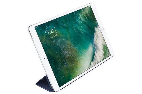 Apple Leather Smart Cover Apple iPad 9 (2021) 10.2 Zoll / iPad 8 (2020) 10.2 Zoll / iPad 7 (2019) 10.2 Zoll / Air 3 (2019) / Pro 10.5 (2017) - Dark Blue