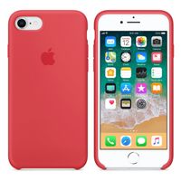 Apple Silikoncase Apple iPhone SE (2022 / 2020) / 8 / 7 - Red Raspberry