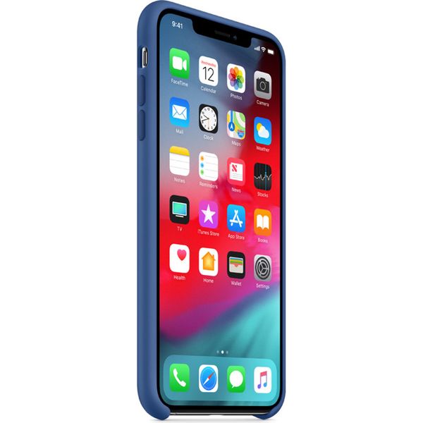 Apple Silikoncase Delft Blue für das iPhone Xs Max