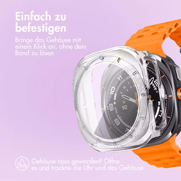 imoshion Full Cover Hard Case Samsung Galaxy Watch Ultra (2024/2025) - Transparent