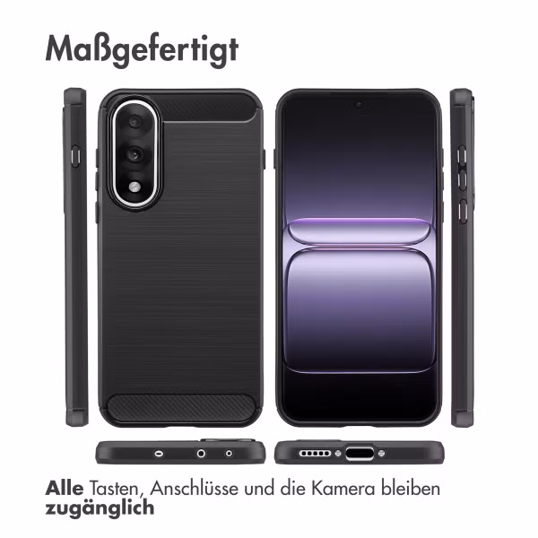 imoshion Brushed Back Cover OnePlus Nord 5 - Schwarz