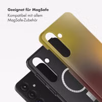 Selencia Vivid Rückabdeckung mit MagSafe Samsung Galaxy S25 - Gradient Olive Dust