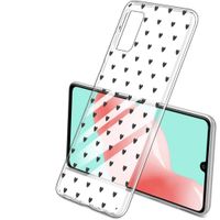 imoshion Design Hülle Samsung Galaxy A41 - Herzen - Schwarz