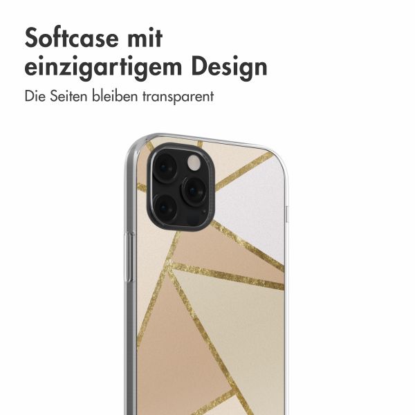 imoshion  Design Hülle für das iPhone 12 (Pro) - Graphic Beige