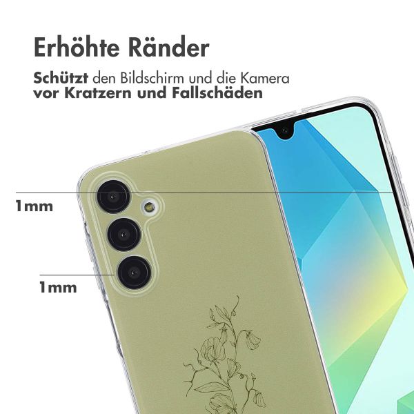 imoshion Design Hülle Samsung Galaxy A16 - Floral Green