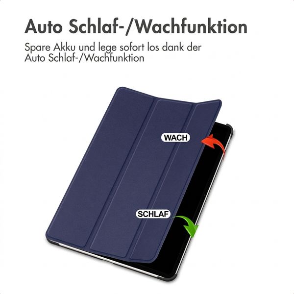 imoshion Trifold Klapphülle OnePlus Pad 4 - Dunkelblau